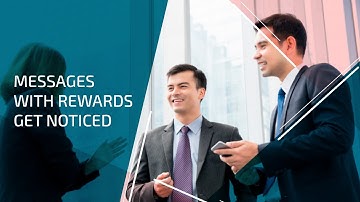 SEND YOUR NEXT MESSAGE WITH A REWARD