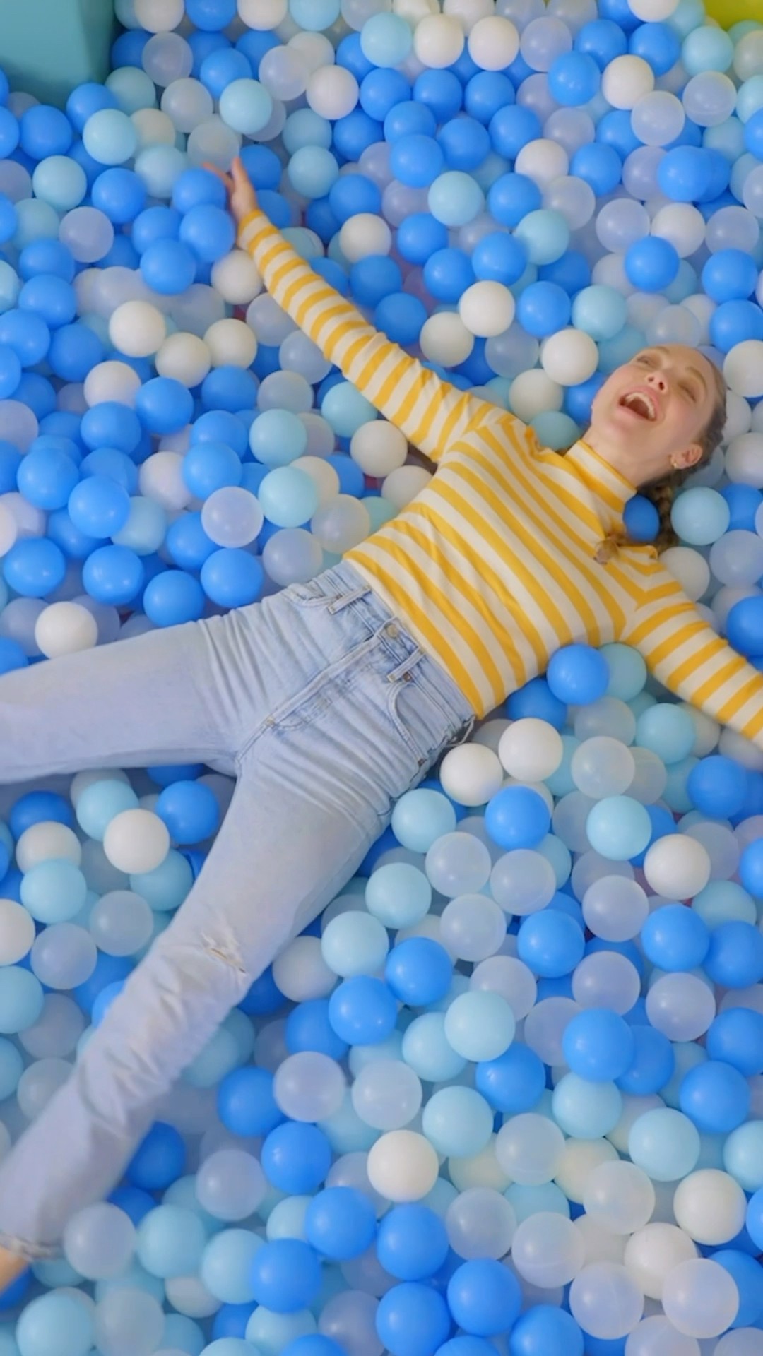 Excavator but make it MUSICAL! Broadway in a BALL PIT! #blippi #shorts