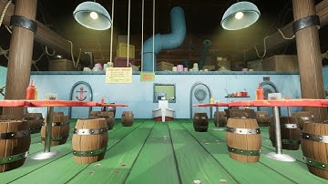 Krusty Krab Environment Flythrough Unreal Engine 5