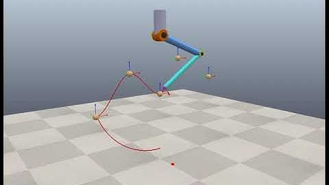 Two link Robot Arm Trajectory Planning and Control in Coppliasim V-rep