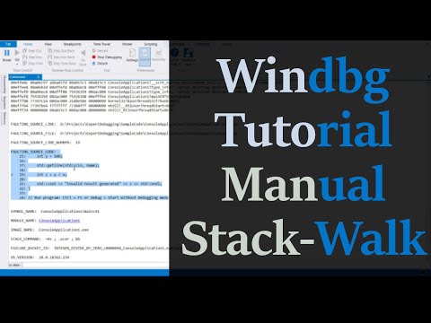 Windbg Manual Stack