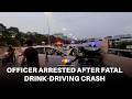 Military officer arrested after fatal drink driving crash on MEX Highway