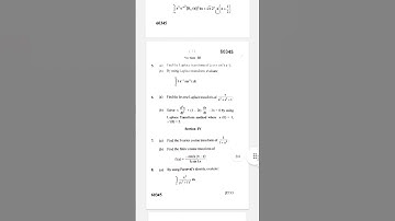 special functions and integral transforms 2023#bsc maths 4sem#mdu#papers @mathsquestionpapers123