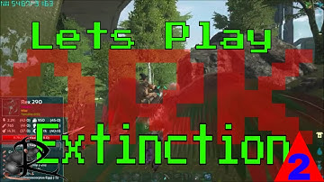 Ark Lets Play Extinction Argentavis Tame & Easy Taming Pen