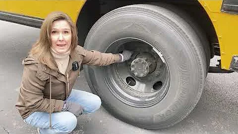 School Bus class B CDL pretrip inspection demonstr...