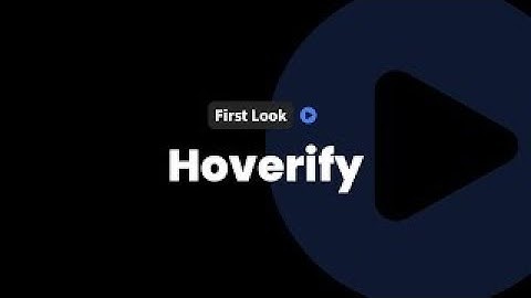 InfluenceWP First Look - Hoverify