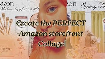 Make a STUNNING Amazon Storefront Collage in Canva Pro 2025!