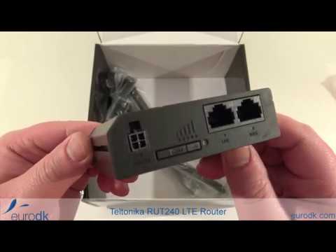 Teltonika RUT240 LTE Router - QUICK UNBOXING & SPECIFICATIONS 4K