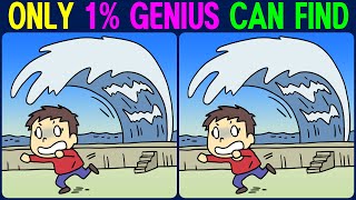 【Find the Difference】 If you've found them all, you're a concentration genius!