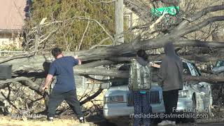 Lamar, Colorado - Wind Damage/107MPH Wind Gust Recorded - December 15th, 2021