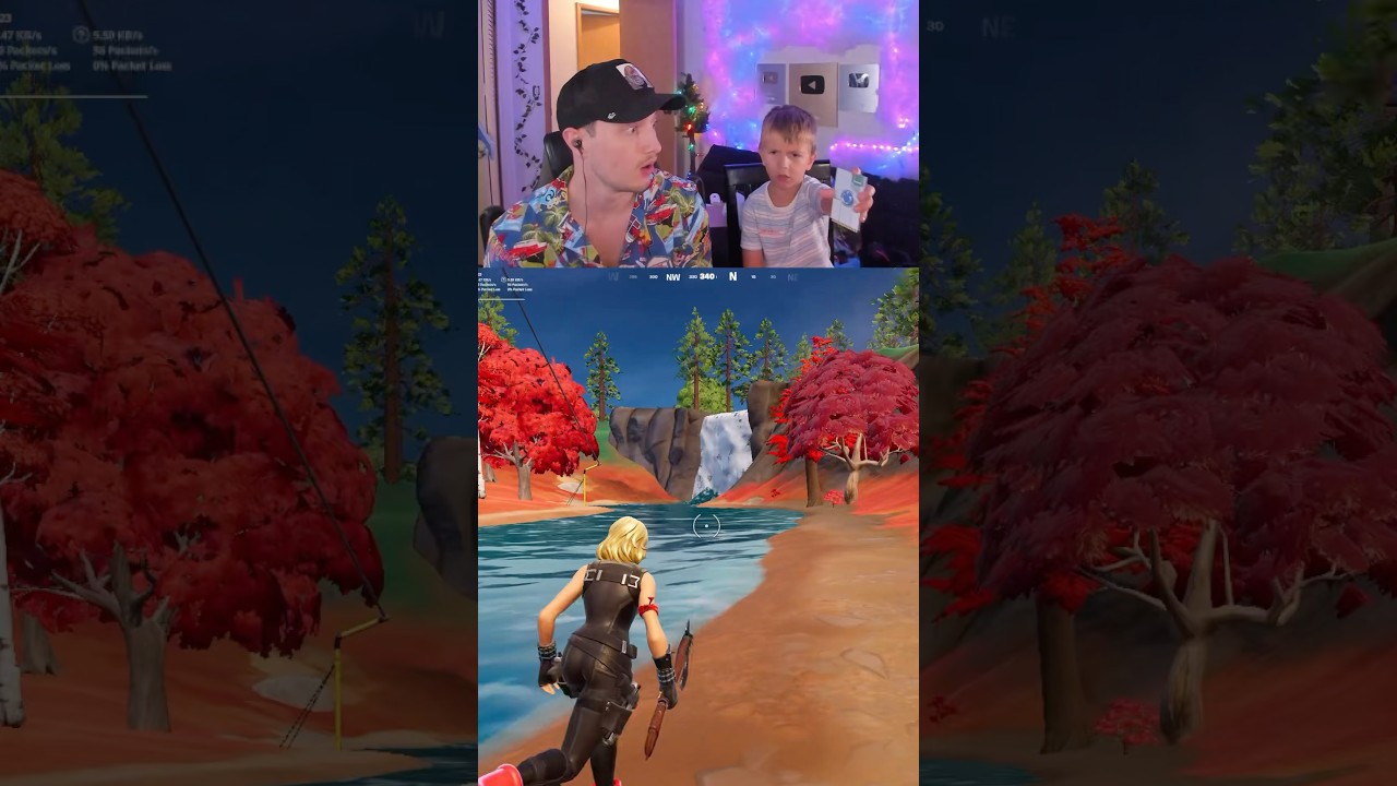 KID REBOOTS GRANDPA 😂 (fortnite) ​⁠@WyfulShorts