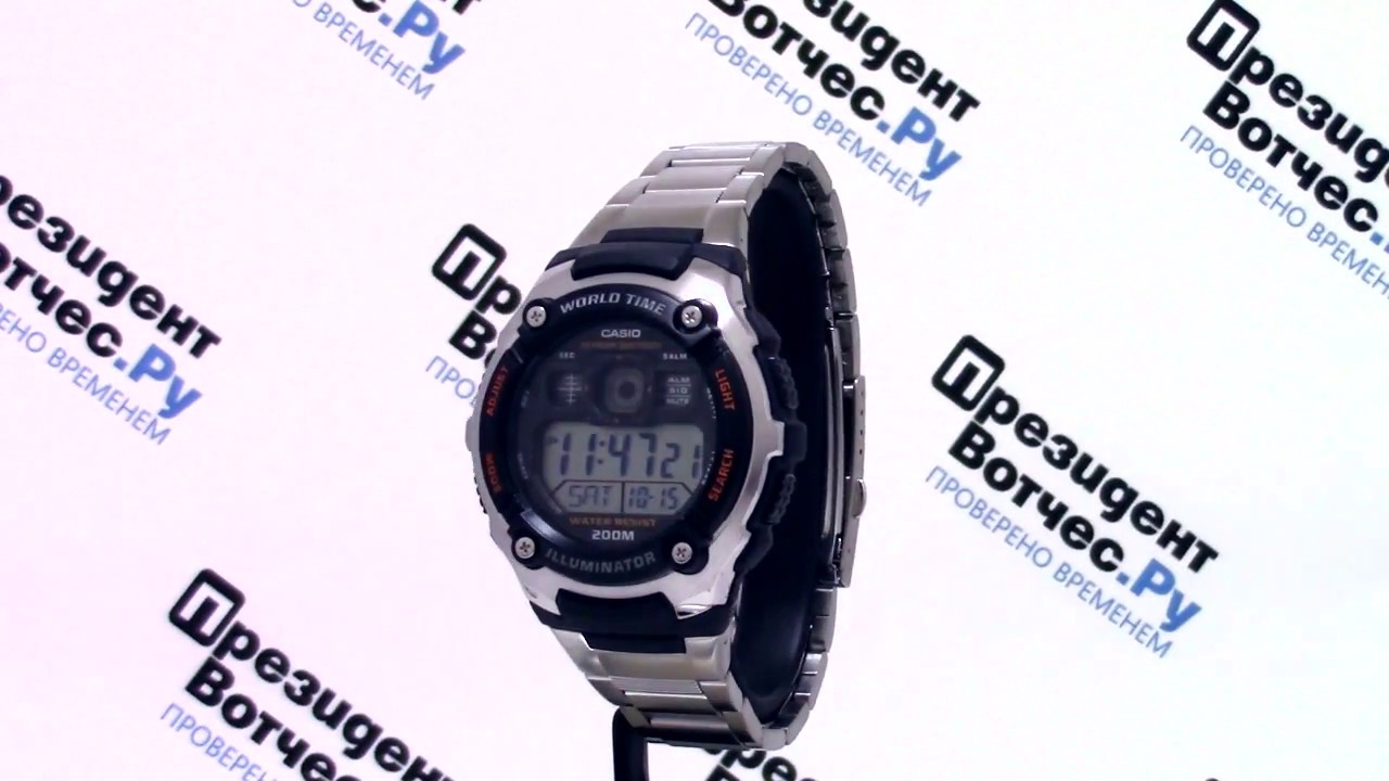 Casio Illuminator AE-2000WD-1A [AE-2000WD-1AVEF] - круговой обзор от ...