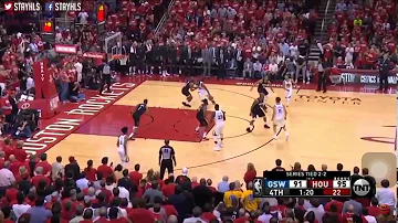 James harden crosses steph curry