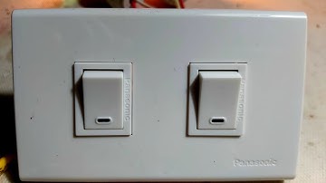 Cách đấu mặt âm tường 2 công tắc