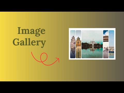 How to make Image Gallery 🎯| Created Image Gallery using html and css 📌 ...