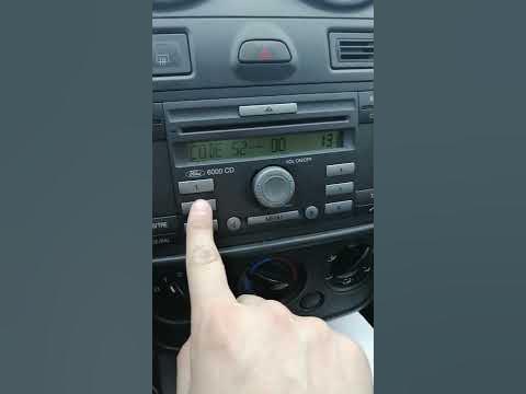 Ford Fiesta 2006 radio code - YouTube