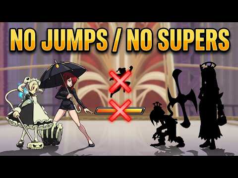 Challenge 05 - Skullgirls: 2nd Encore - Your Team (can't jump + no super) vs Painwheel & Double