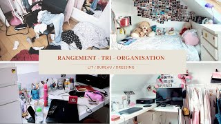 Rangement et organisation petite chambre / Clean with me during quarantine