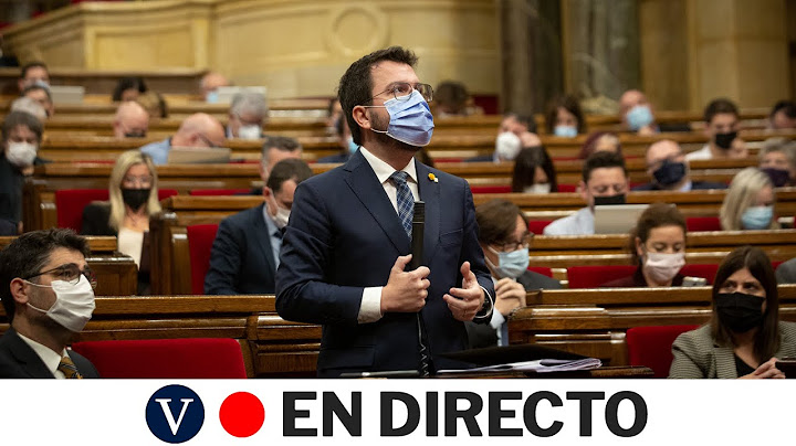 DIRECTO: Pleno en el Parlament