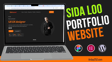 SIDA LOO SAMEEYO PORTFOLIO WEBSITE STEP BY STEP