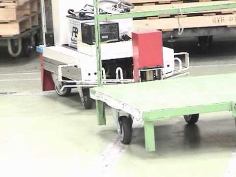 Automatic hook for AGV , by Aichikikai techno system co.,ltd. - YouTube