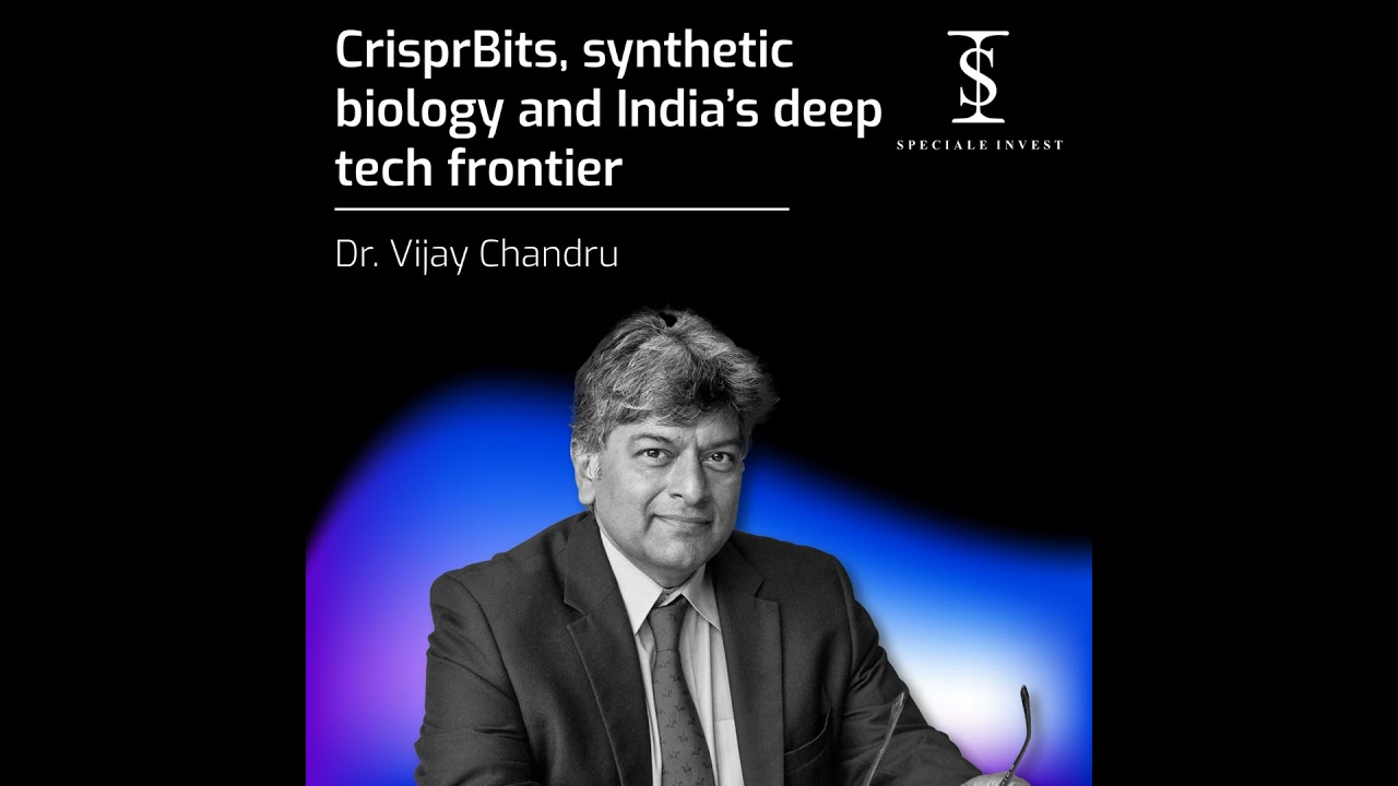 #6 Dr. Vijay Chandru on CrisprBits, synthetic biology, and India's deep tech frontier