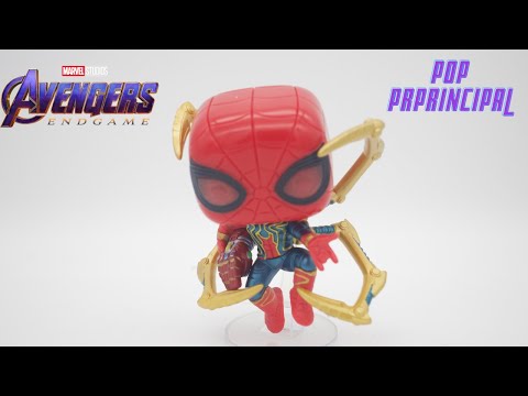  Funko Pop! Marvel: Avengers Endgame - Iron Spider with Nano  Gauntlet : Toys & Games