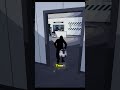 He locked himself out… using his own gun