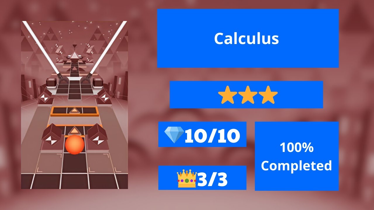 Rolling Distance 2 | Calculus ☆☆☆ (Clear Gems and Crowns) - YouTube