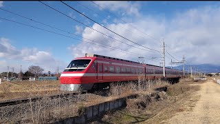 東武200系 1800系塗装編成 特急りょうもう22号 浅草行