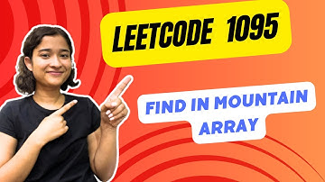 Find in Mountain Array | Leetcode 1095