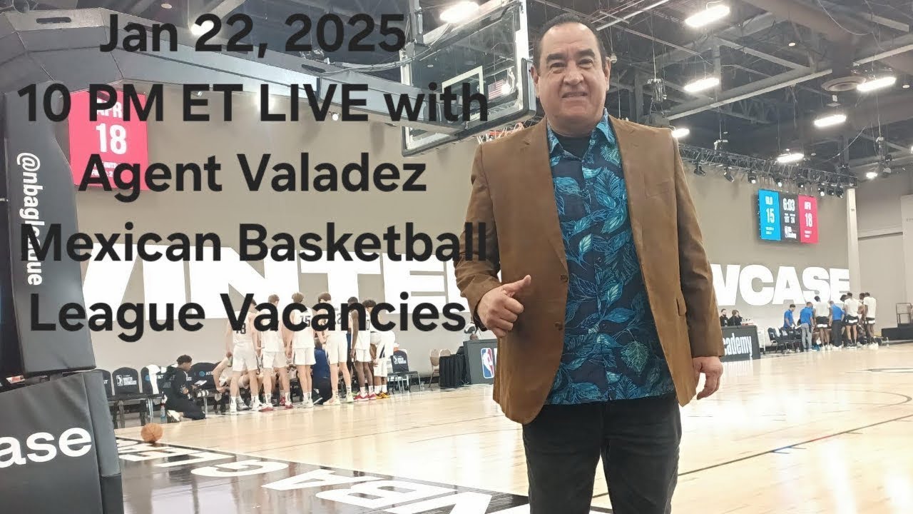 Open Pro basketball positions in Mexican Basketball Leagues with Agent Vala