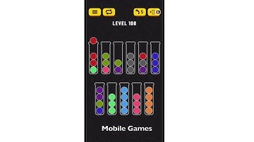 Ball Sort Level 108 Walkthrough
