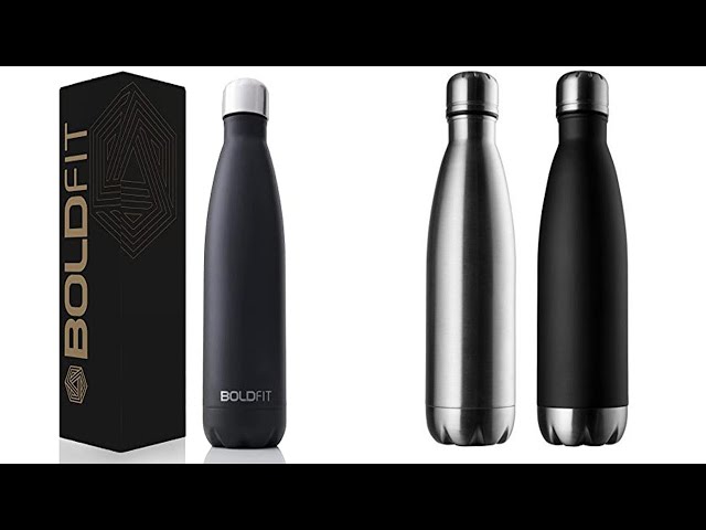 Stainless Steel Hot & Cold Water Bottle -700ml - BoldFit