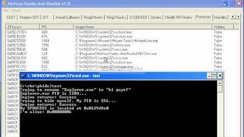 NoVirusThanks Anti-Rootkit - Detection and Removal of PHIDE