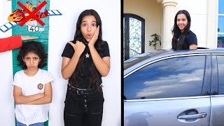 مشاكل طوال ضد قصار ! مواقف مضحكة 😂 ! شفا  Short vs tall people problem