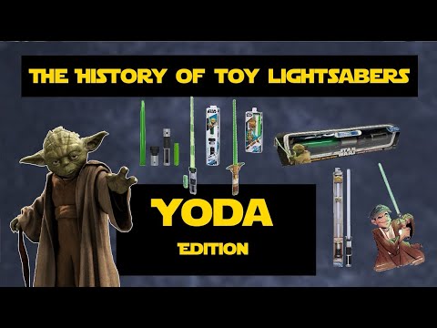 The History of Toy Lightsabers: Yoda Edition