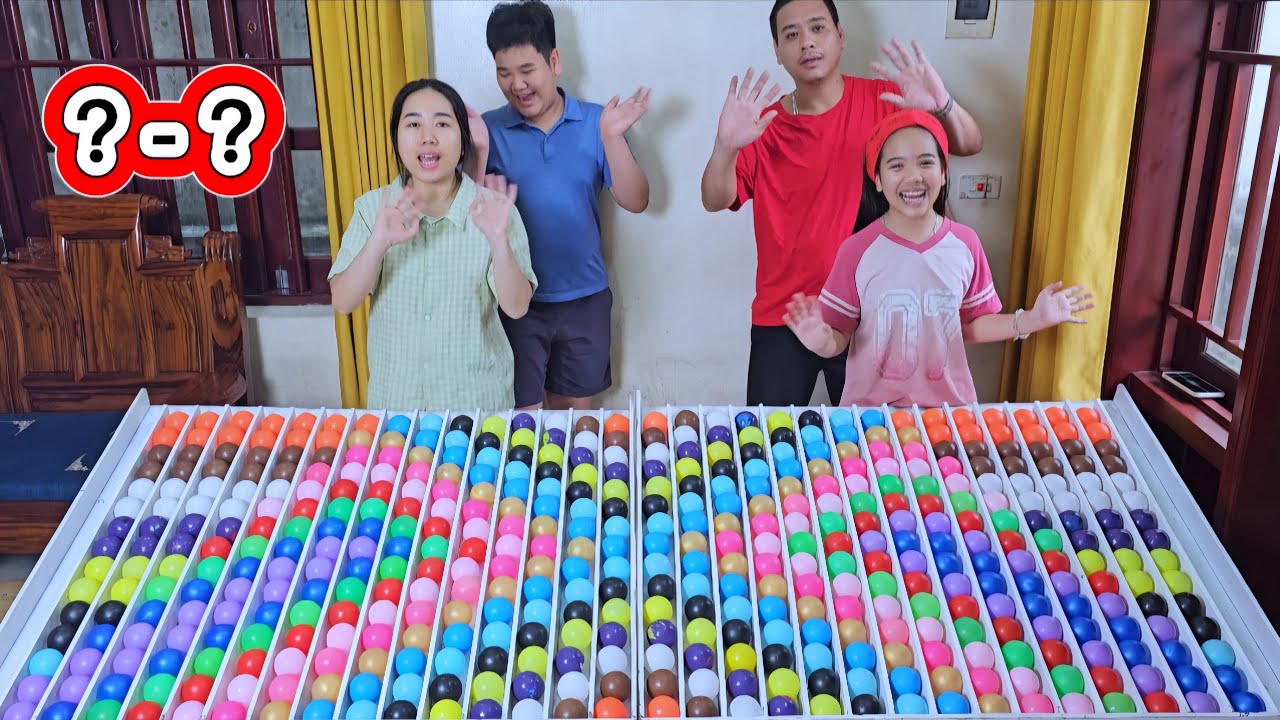 🌈 Игра-головоломка «Цветной шарик»: весёлая семейная игра 💥 уровень 2