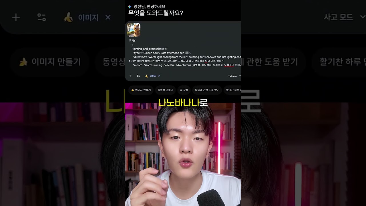 99%가 모르는 나노바나나 개꿀팁 #ai #나노바나나 #제미나이