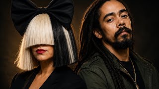 Sia Ft Damian Marley - When The Echo Ends (AI Lyric Video)