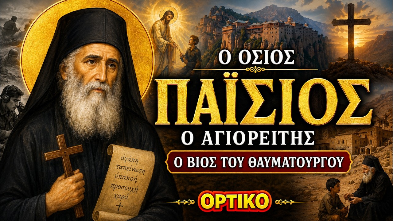 Όσιος Παΐσιος ο Αγιορείτης ο ασυρματιστής του Θεού