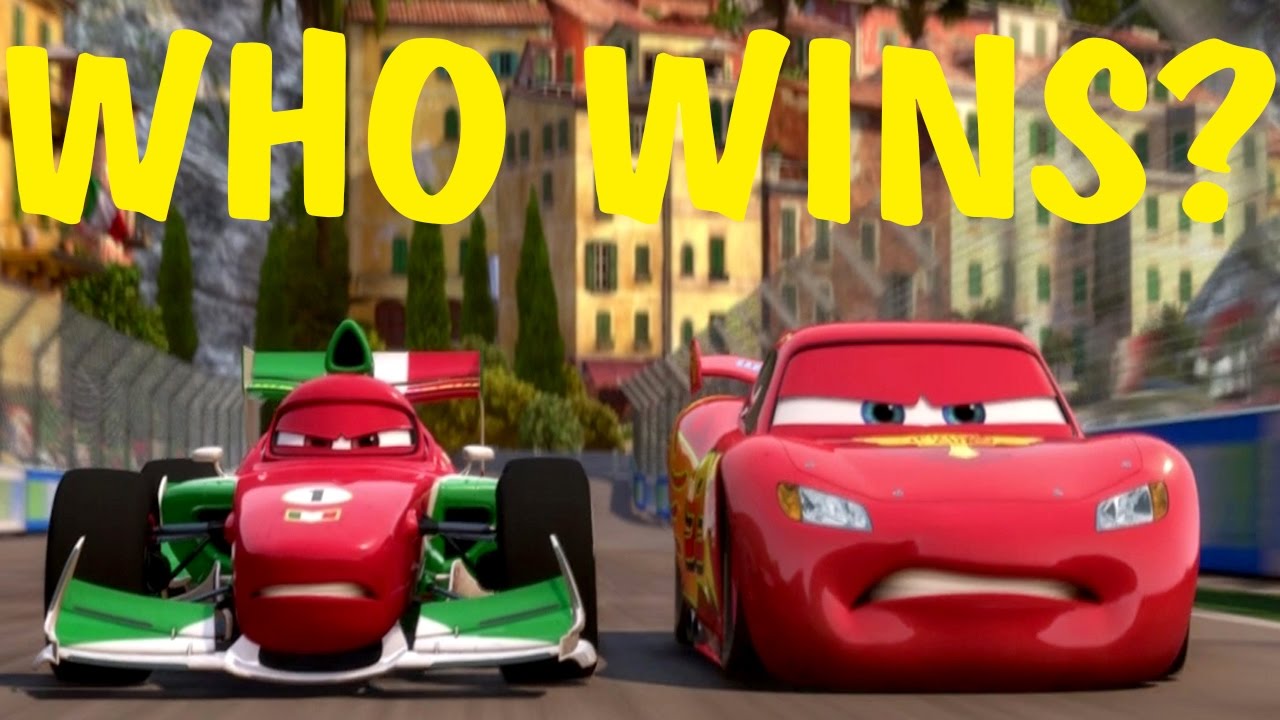 Lightning McQueen VS Francesco Bernoulli Battle Race Cars 2 The Video Game  Cars Toon ENGLISH #2 - YouTube