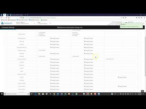 Logs and Notifications with Contractor Foreman