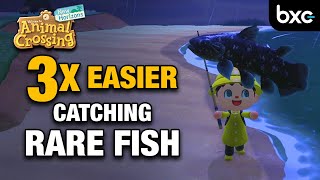 How to catch Rare Fish easy | How to increase your Fishing Success | Animal Crossing New Horizons