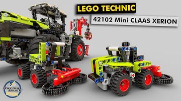 LEGO Technic 42102 Mini CLAAS XERION - A & B model review