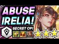 *SECRET OP ⭐⭐⭐ IRELIA!* - TFT SET 5.5 Guide RANKED Teamfight Tactics 11.15 Patch Best Comps Strategy