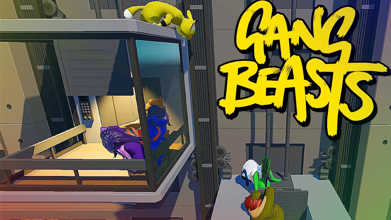 gameplay español transistor EL ASCENSOR AL INFIERNO DEL BUG - Actualización GANG BEASTS