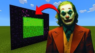 How To Make A Portal To The Joker Dimension in Minecraft!