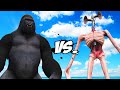 KING KONG VS SIREN HEAD - MONSTER BATTLE