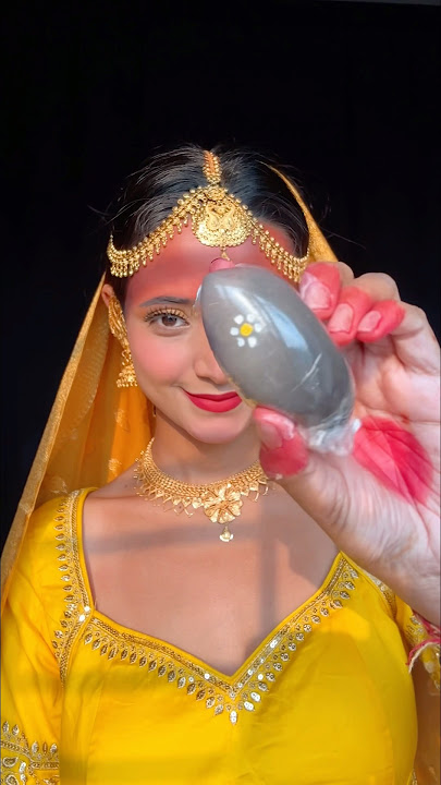 Radha Rani kolka Hack 😍🤯 #radharani #radha #kolkadesign #facialkolka #ashortaday #shorts